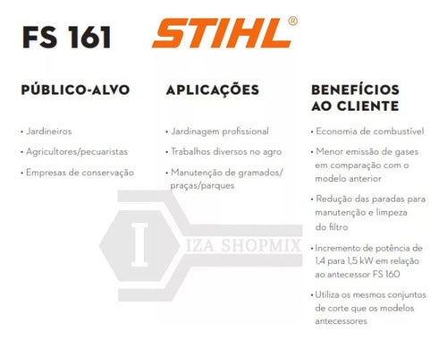 Roçadeira Stihl Fs 161