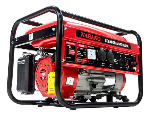 Gerador De Energia A Gasolina 3.6 Kva Monofásico 110v/220v