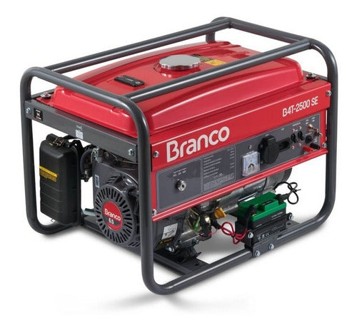 Gerador De Energia Branco B4t 2500se 2.2kva Partida Elétric