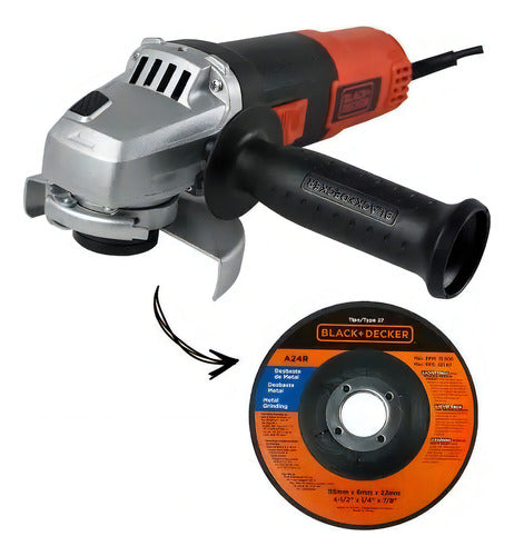 Esmerilhadeira Angular Black Decker Modelo G720 Potente E Ve