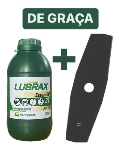 Roçadeira 2 Tempos A Gasolina Nakasaki + Motopoda Promoçã