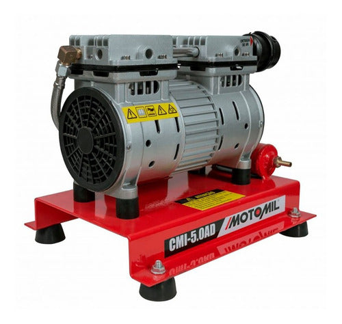 Compressor De Ar Elétrico Portátil Motomil Cmi-5,0ad 1000w