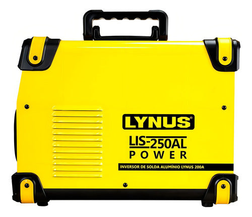 Máquina De Solda Inverter Lynus Lis-250al Power Amarela E P