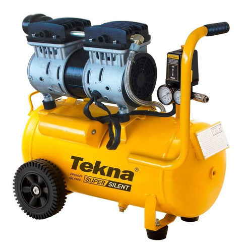 Compressor Ar 20 Litros 5,3 Pés Isento De Óleo Cps6022 Tek