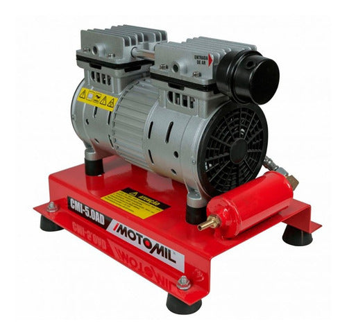 Compressor De Ar Elétrico Portátil Motomil Cmi-5,0ad 1000w