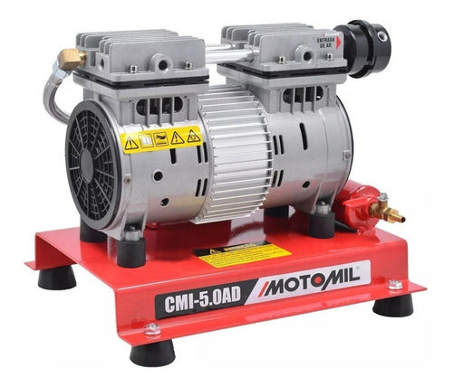 Compressor De Ar Elétrico Portátil Motomil Cmi-5,0ad 1000w