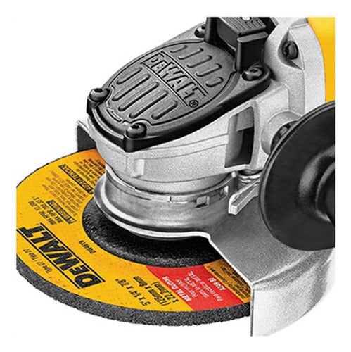 Esmerilhadeira Angular 115mm Dewalt, Modelo Dwe4020, Com Pot